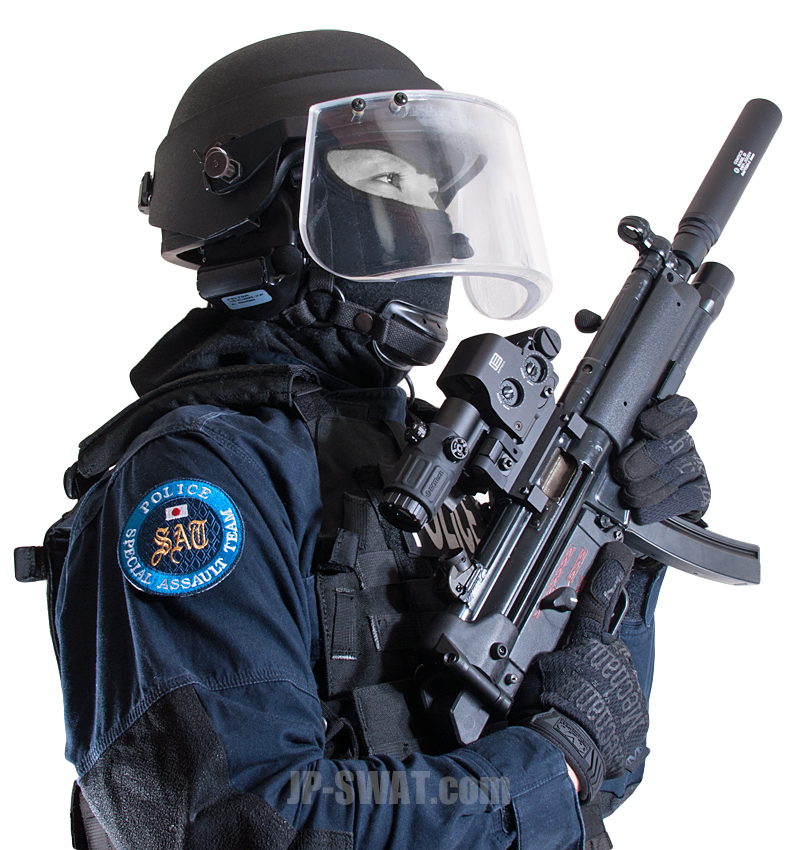 警務部装備施設課特殊装備係:特殊部隊（SAT）